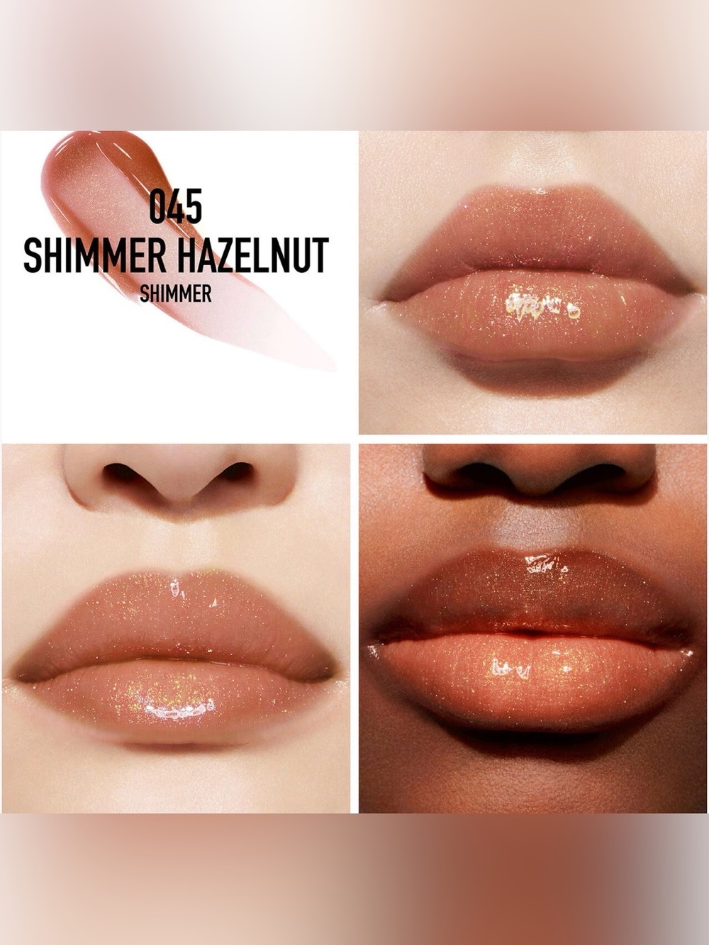 Dior Addict Lip Maximizer Gloss — Shimmer Hazelnut - Picture 6 of 6